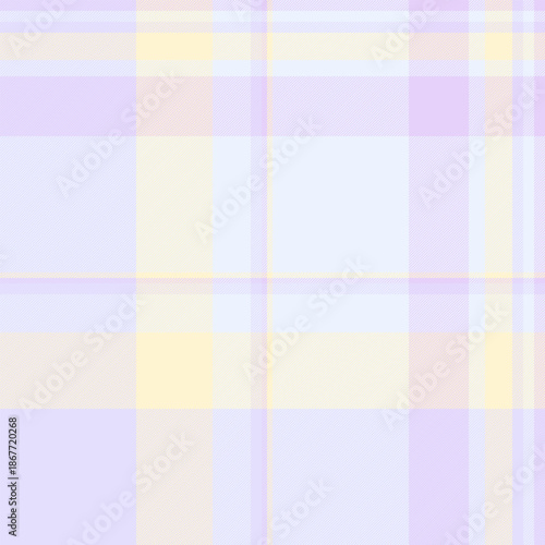 Modern fabric vector tartan, tracery seamless texture plaid. Ornamental pattern background textile check in light and white colors.