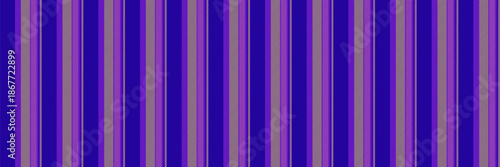 Ethnic lines vertical stripe, halftone texture pattern fabric. December vector textile background seamless in indigo and yellow colors.