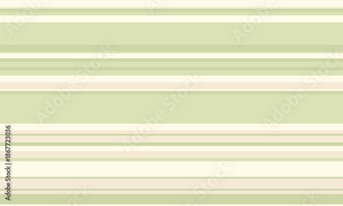 Subtle sage green and cream horizontal stripes create a calming, minimalist background perfect for websites, presentations, or textile design.  The soft palette evokes serenity and sophistication.