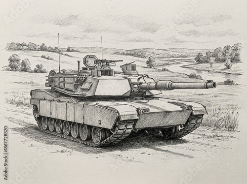 American main battle tank