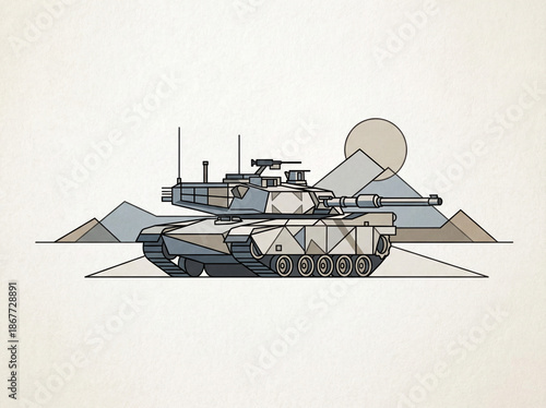 American main battle tank