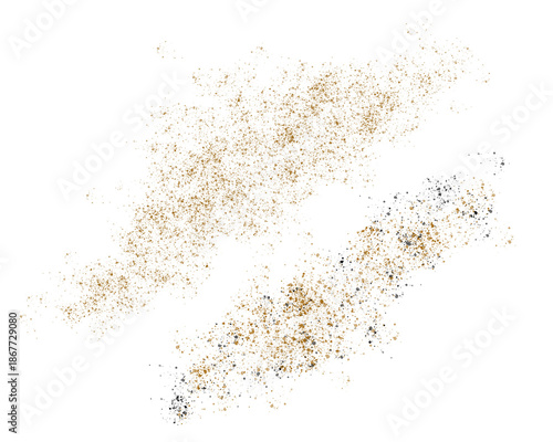 Dirt dust isolated png and texture, top view
