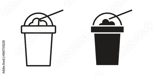 Frappe icons on white background. EPS 10. Editable linear style stroke. Vector icon