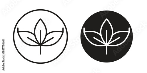 High fiber food icons on white background. EPS 10. Editable linear style stroke. Vector icon