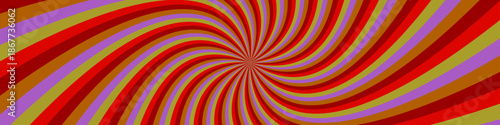 Colorful geometric vortex ray background design
