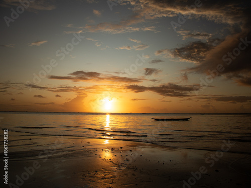 sunrise on the beach