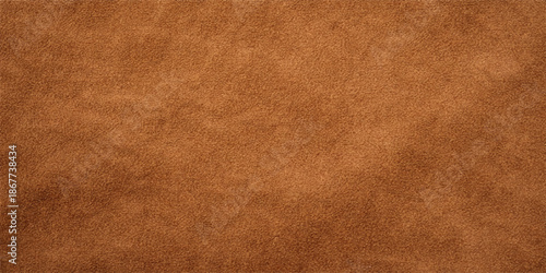 Aged brown leather texture background with a vintage grunge parchment pattern and a stained antique material surface for a rough ancient design backdrop