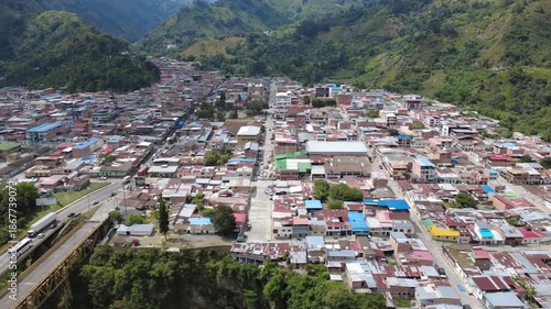 Wallpaper Mural municipality of Cajamarca, on the Pan-American Highway in the Colombian Andes mountain range Torontodigital.ca