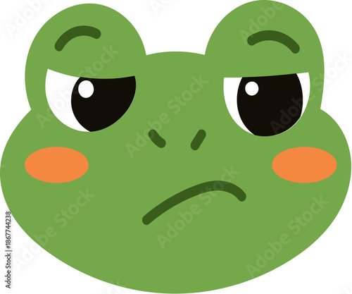 개구리얼굴