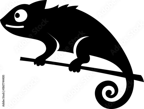 카멜레온 실루엣