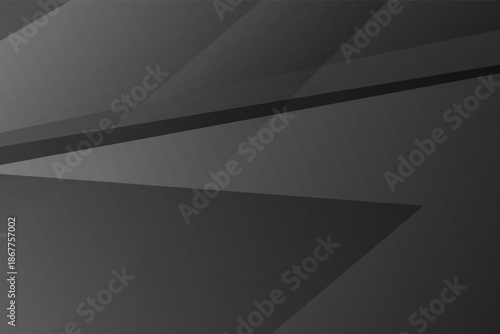 Modern abstract grey and white polygonal shapes creating clean vector background, EPS 10.