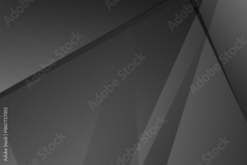 Modern abstract grey and white polygonal shapes creating clean vector background, EPS 10.