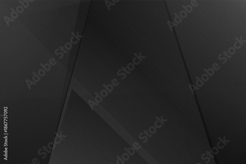 Modern abstract grey and white polygonal shapes creating clean vector background, EPS 10.