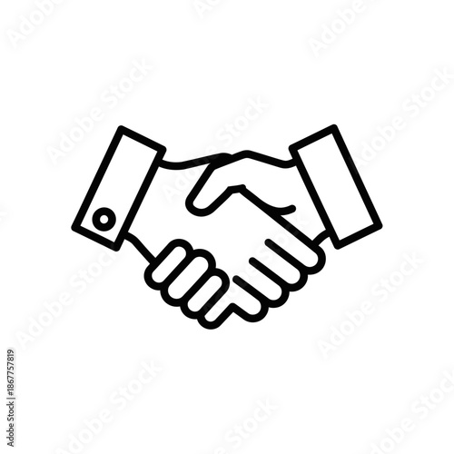 Close-up of Handshake Symbolizing Business Partnership and Collaboration