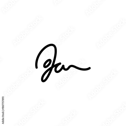 Creative Handwritten Signature Style Logo Design for Branding and Identity