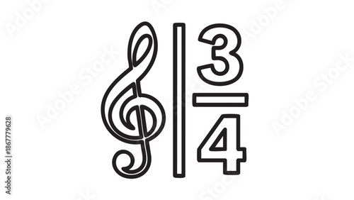 A simple line drawing of a small boat with oars on a white background