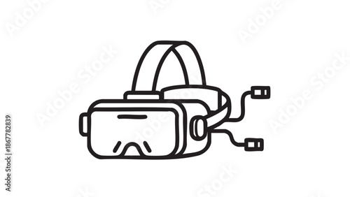 A simple line drawing of a small boat with oars on a white background