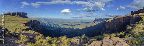 Tugela Falls Panoramic, Drakensberg, South Africa