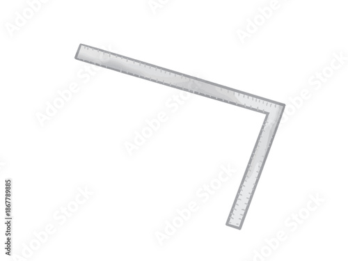 Illustration of an L-shaped ruler