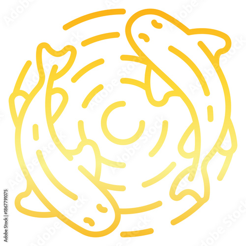 Carps Gradient Icon