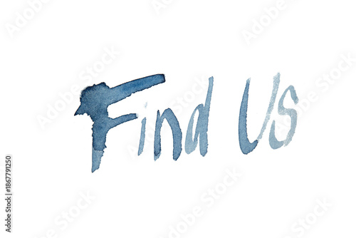 Find us, no bg, cut out, silo