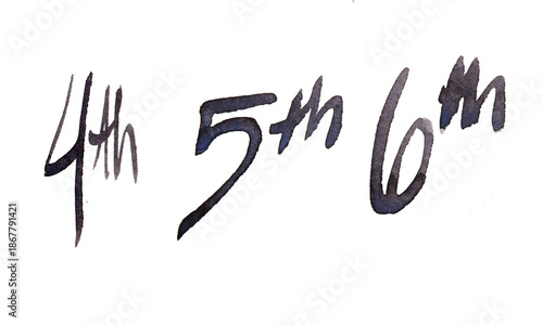 4th, 5th, 6th painted, no bg, cut out, silo