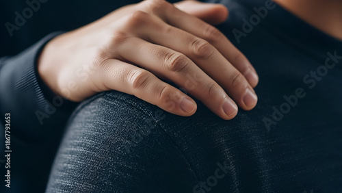 A Gentle Hand Offering Comfort and Support During Difficult Times of Uncertainty or Loss