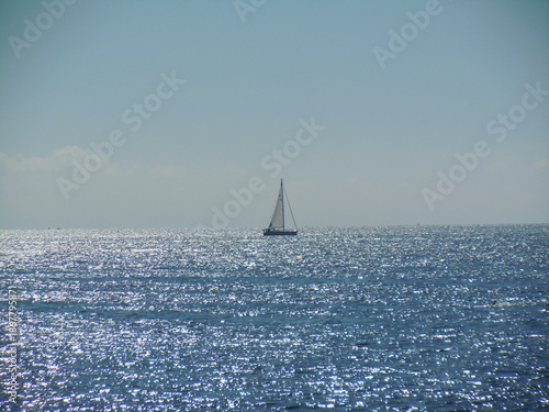 sailboat on the sea
