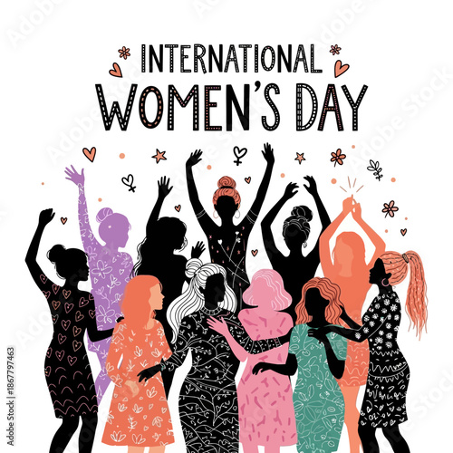 Women Celebrating International Womens Day Together.