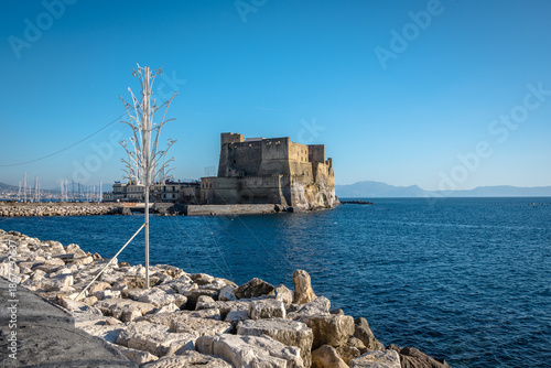 Views from the city of Naples, Italy