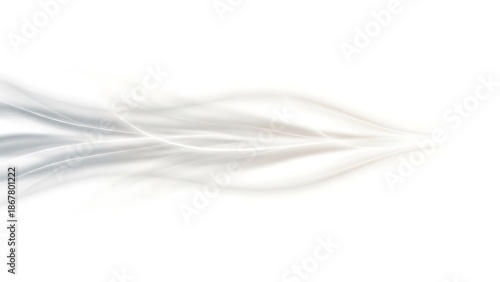 Abstract flowing lines in pale hues 