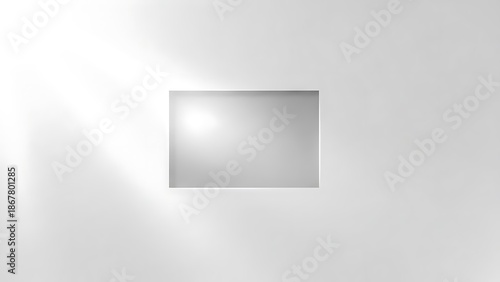 Simple mirror image on a white background