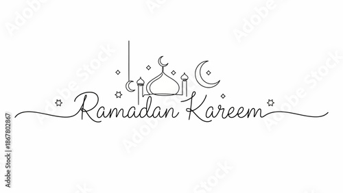 Ramadan Kareem Celebration, Islamic Art, Festival, Graphic Design, Spiritual