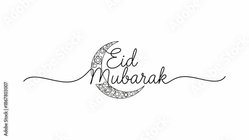 Eid Celebration, Festive Greetings, Cultural Event, Graphic Design, Joyful Atmosphere, Creative Viewpoint, Spiritual Message