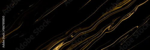Panel kuchenny z motywem Marble texture wall surface black gold ink pattern graphic  background granite abstract light elegant grey for do floor plan ceramic counter texture tile black yellow background natural for paper.