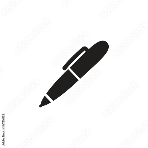 simple pen icon design vector. 