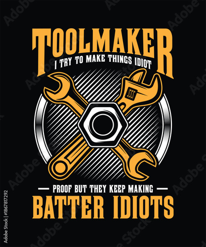 Machinist tshirt skilled trade pride design