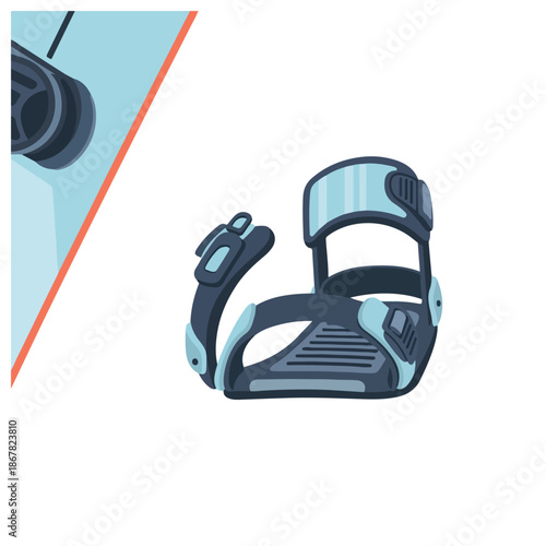 Orthopedic walking boot for ankle injury treatment.