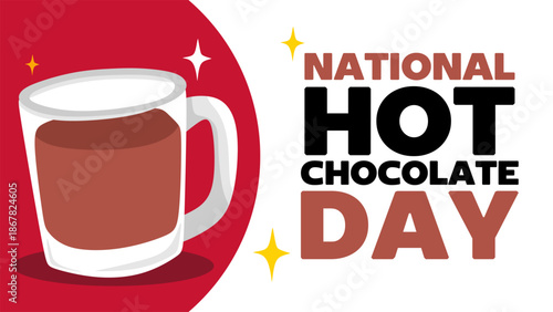 National Hot Chocolate Day with delicious chocolate