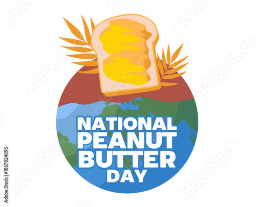 National Peanut Butter Day with delicious peanut butter