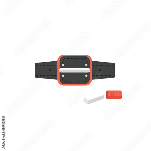 black watch strap buckle accessory tool kit.