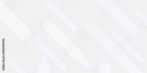white geometric abstract backround. minimalist banner white gradient. Vector EPS 10