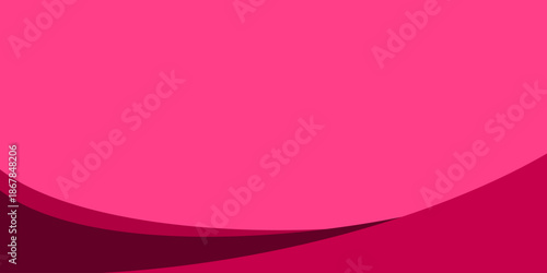 Abstract pink wave vector background with magenta curves for cosmetic product display, beauty flyer, feminine social media post, and elegant business card template