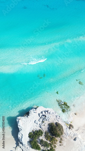 Plakat DRONE MEXICAN CARIBBEAN OCEAN