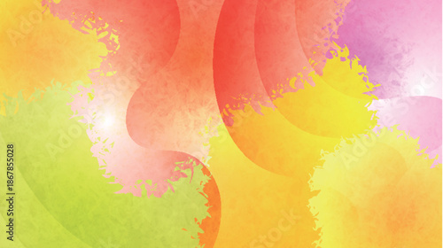 幾何学　抽象滴　カラフル　模様　背景