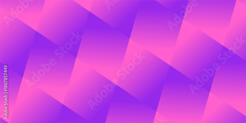Abstract Purple Pink Geometric Pattern Background with Gradient Squares