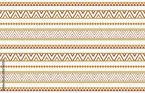 Ethnic tribal african colorful stripe background. Seamless tribal pattern, folk embroidery, tradition geometric ornament. Traditional design for fabric, textile, print, rug, paper, carpet

