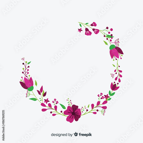 Simple vector graphic design