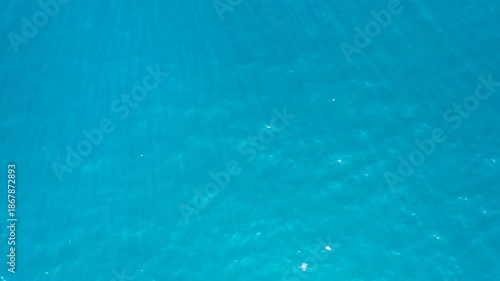 Wallpaper Mural Blue azure turquoise sea water with shining sunbeams. Torontodigital.ca