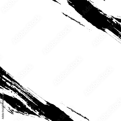 シンプルな和筆背景